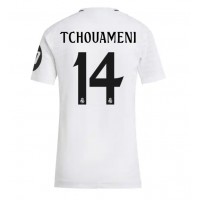 Camiseta Real Madrid Aurelien Tchouameni #14 Primera Equipación para mujer 2024-25 manga corta